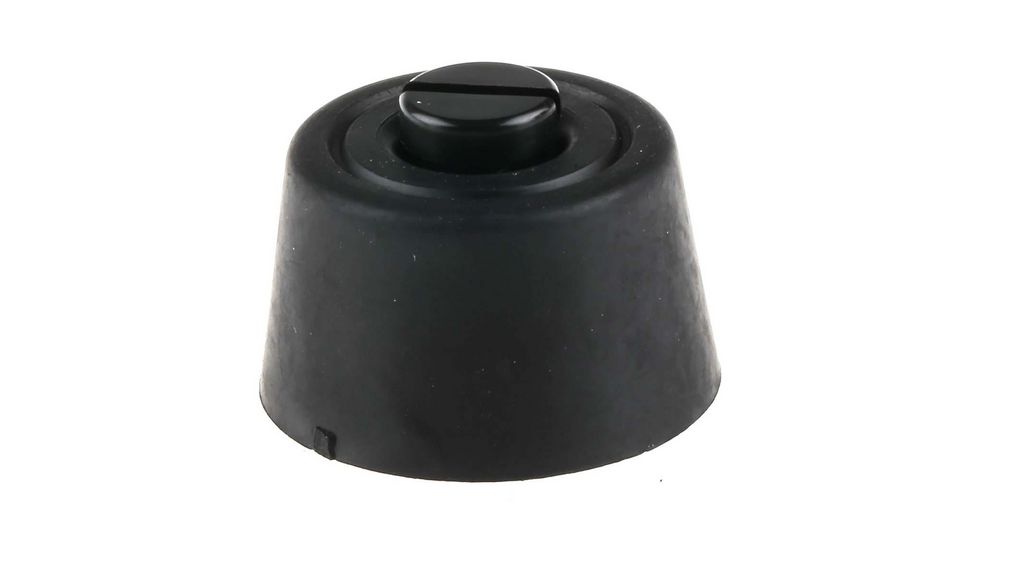 Round Anti-Vibration Mount, Rubber